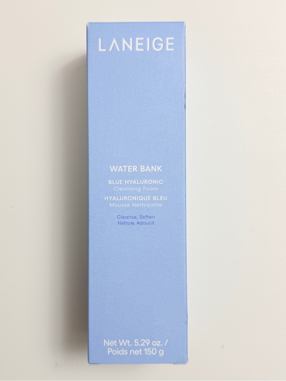 LANEIGE Water Bank Blue Hyaluronic Cleansing Foam - NIB